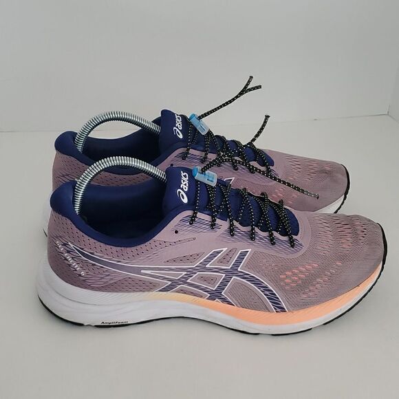 Asics GEL-Excite 6 Purple Navy Running Shoes Women's US Size 11 Style 1012A150 - Picture 1 of 13